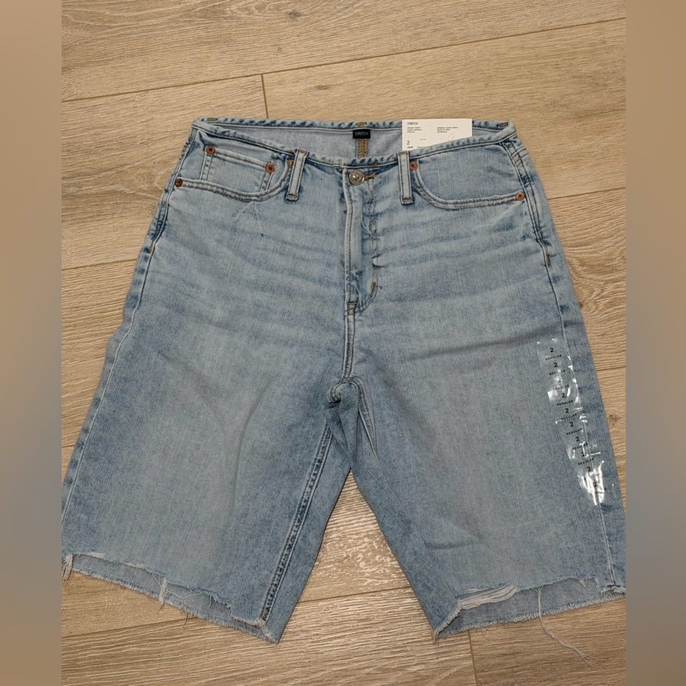 American Eagle Outfitters Light Blue Jean Shorts